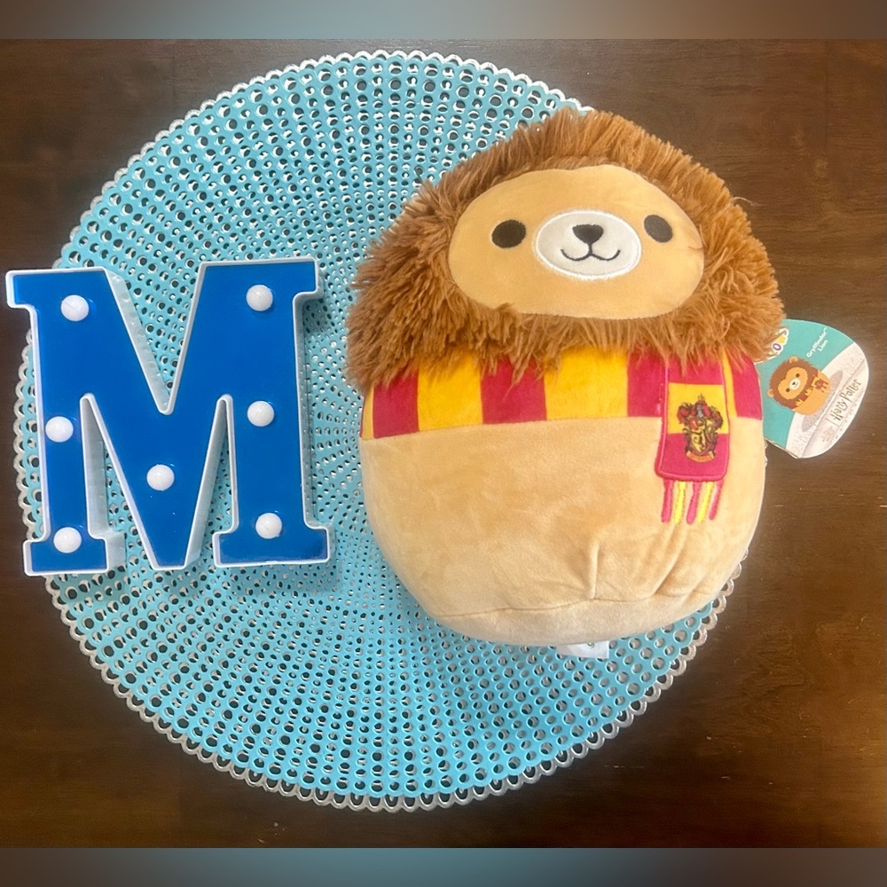 Harry Potter Gryffindor Lion Squishmallows Plush Toy